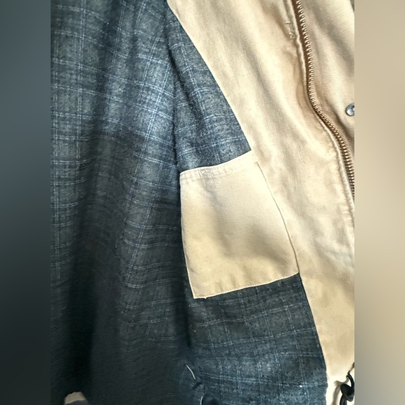 Vintage Carhartt C52 Chore Ranch Flannel Lined Utility Barn Jacket Coat Men’s L - Picture 6 of 6